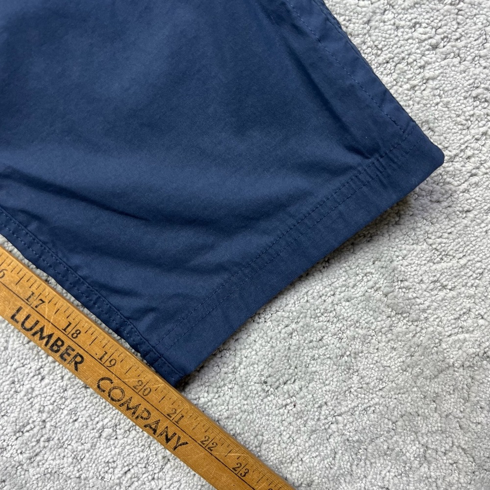 Eddie Bauer Pants Womens Size 12 Navy Blue WR W Tech Capri Hiking Outdoor Casual - Picture 13 of 16